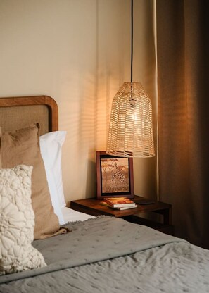 3 habitaciones, tabla de planchar con plancha, cuna de viaje y wifi 