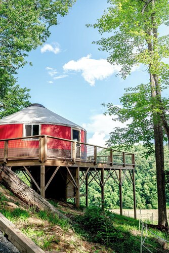 Check out this Yurt in Tazewell County at Stoney Ridge