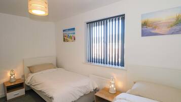 2 bedrooms, individually decorated, individually furnished