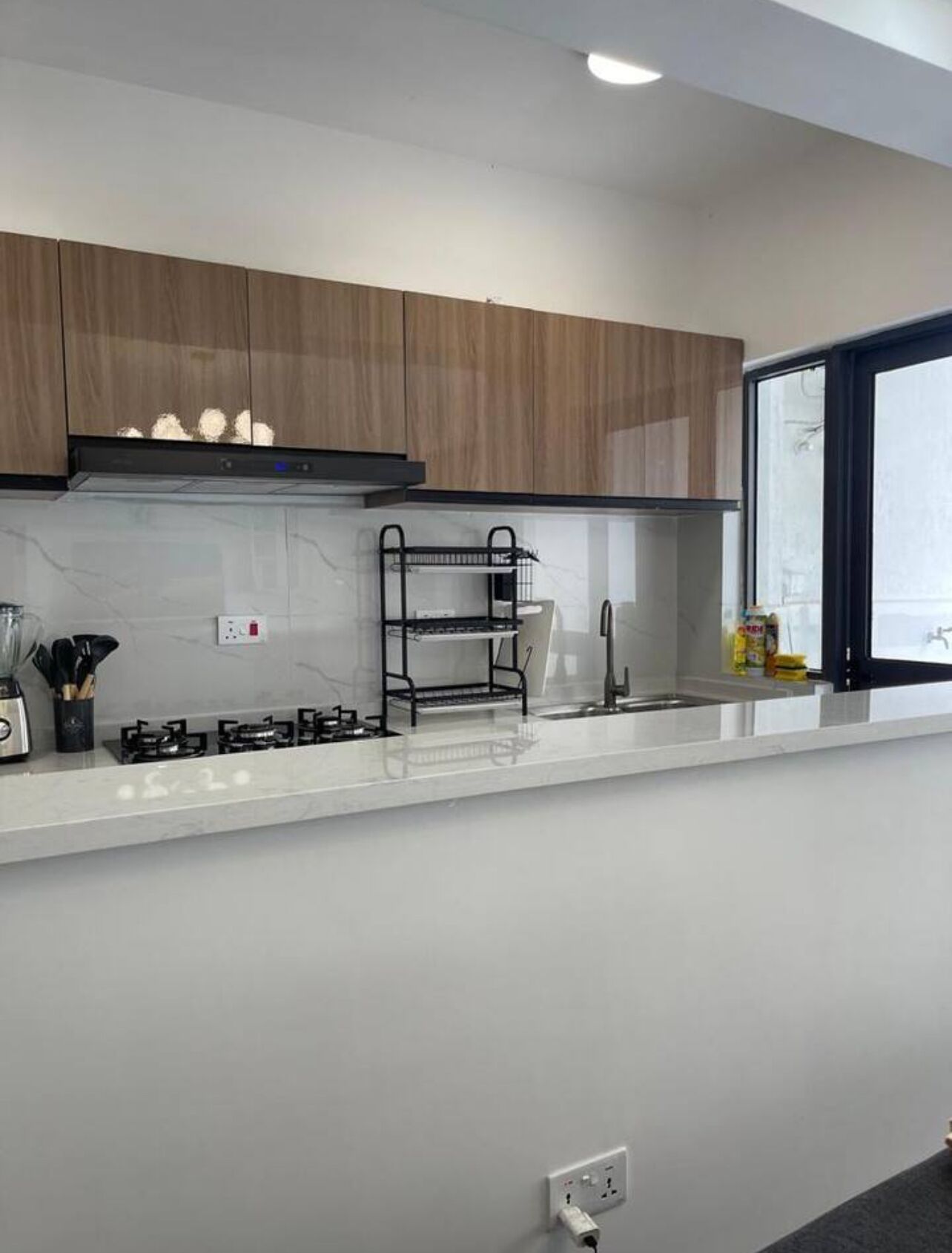 Microondas, horno, parrilla de estufa y lavavajillas 