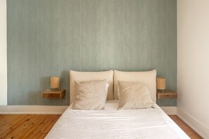 3 habitaciones y ropa de cama 