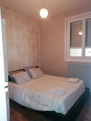 2 chambres, Wi-Fi, literie fournie