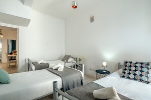 1 slaapkamer, beddengoed