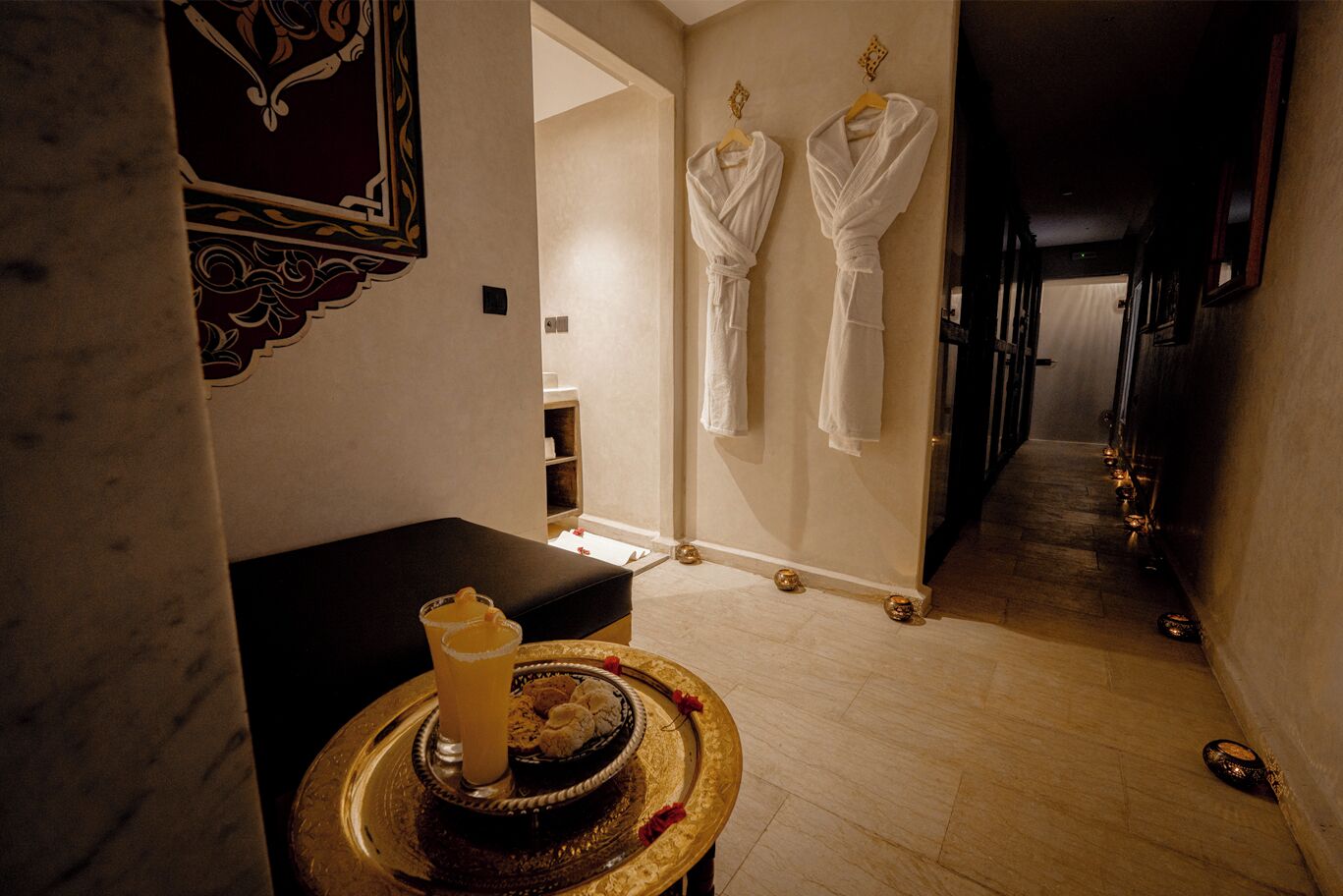 Couples treatment rooms, Turkish bath, body treatments