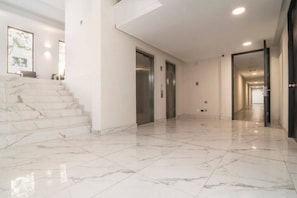 Interior entrance