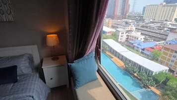 1 室のベッドルーム、アイロン / アイロン台、WiFi、ベッドシーツ
