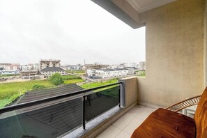 Lägenhet Comfort - balkong - utsikt mot staden | Balkongutsikt