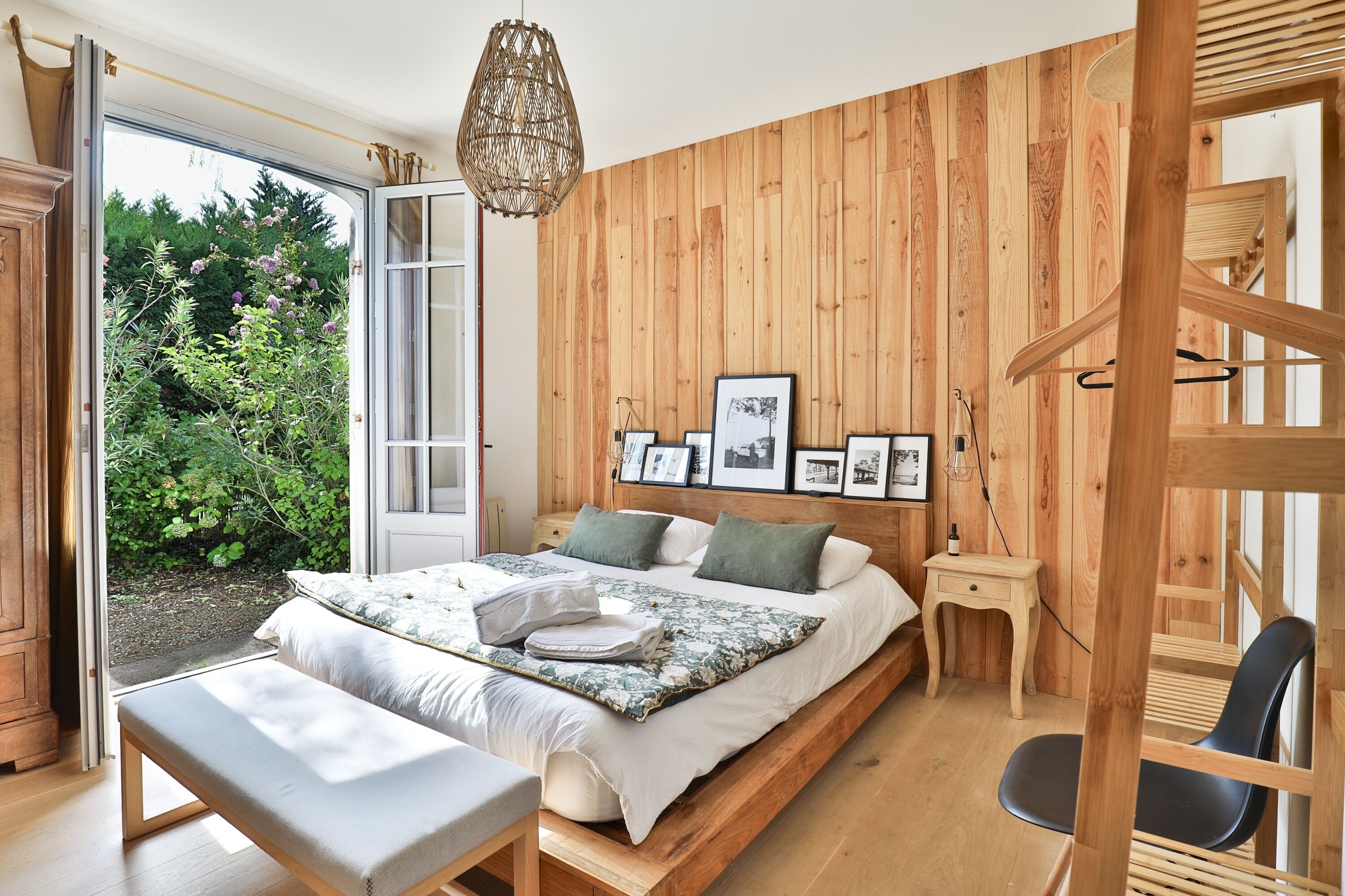 3 chambres, fer et planche à repasser, Wi-Fi gratuit