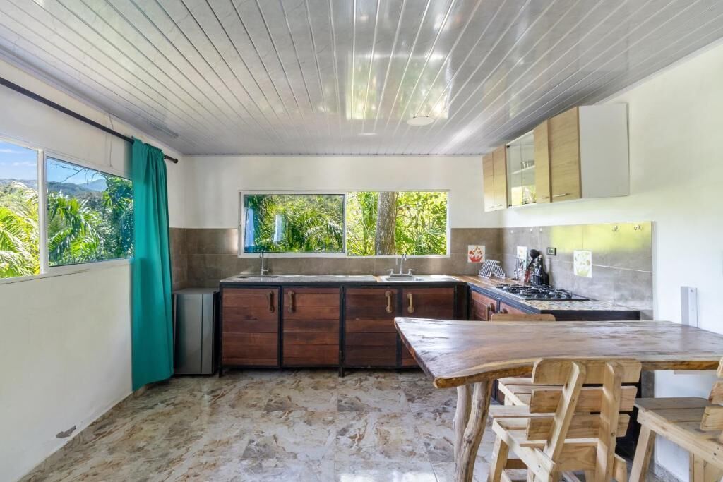 Apartemen, patio, pemandangan kebun | Dapur pribadi