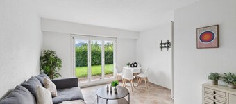 EXQUIS Design 2-Room Apartment Zurich ROSET I Garden I Lake View