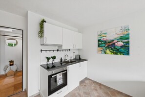 Kühlschrank, Ofen, Herdplatte, Geschirrspüler