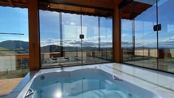 Chalet Deluxe, balcón, vistas a la montaña | Terraza o patio