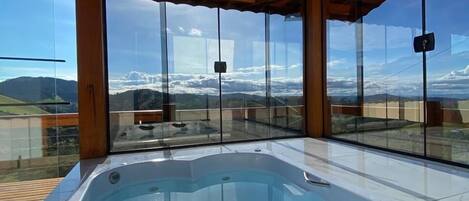 Chalet Deluxe, balcón, vistas a la montaña | Terraza o patio