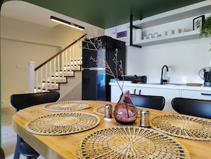 Appartement Duplex Romantique, vue mer | Cuisine privée