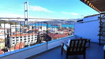 Panoramic Duplex, Sea View | Terrace/patio