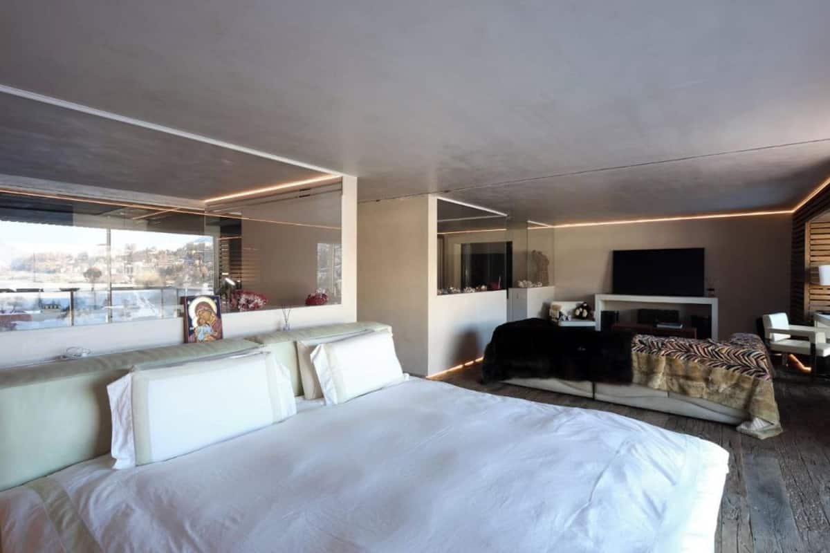 Attico, vista lago | Wi-Fi gratuito, lenzuola