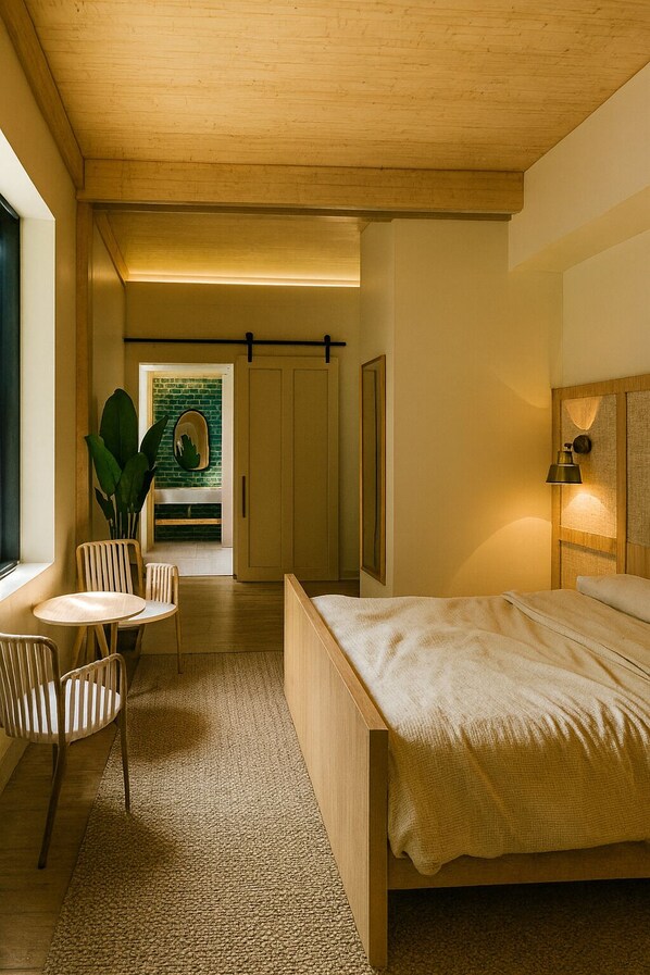 Habitación Prestigio, 1 cama King size | Cortinas blackout y wifi gratis 