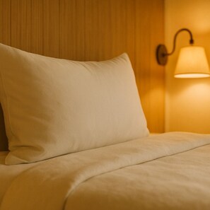 Blackout curtains, free WiFi