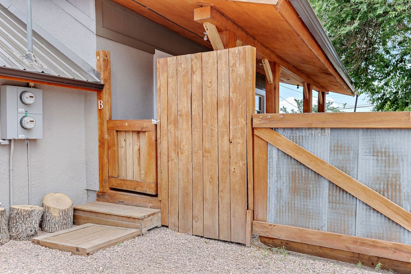 Exterior detail
