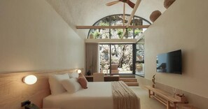 Suite, vistas a la montaña | Escritorio y wifi gratis