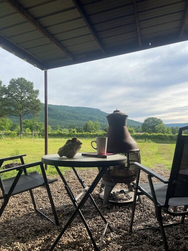 The May House, 2-bedroom Dardanelle country home with a gorgeous view