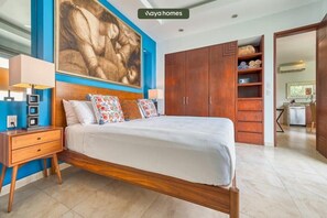 Leilighet, 1 kingsize-seng, balkong (V399 310) | 1 soverom, individuelt dekorert, individuelt innredet og sengetøy