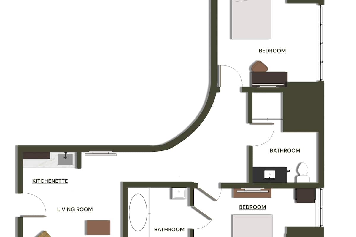 مخطط تصميم الطابق