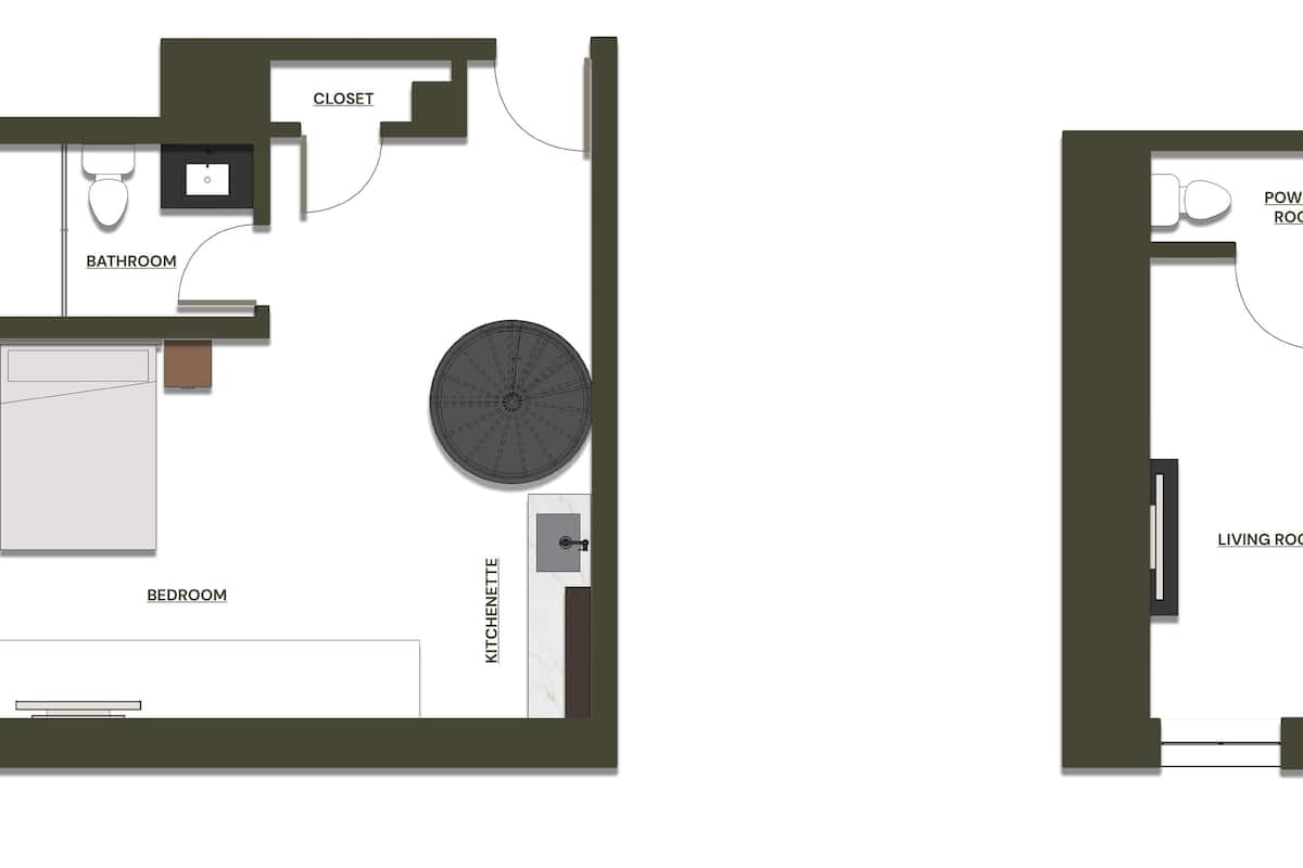 مخطط تصميم الطابق