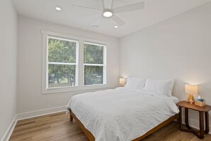 3 dormitorios, tabla de planchar con plancha, wifi y ropa de cama