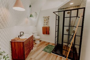 House | Bathroom | Bathrobes - Whispering Waters Dome Getaway (Cosby)