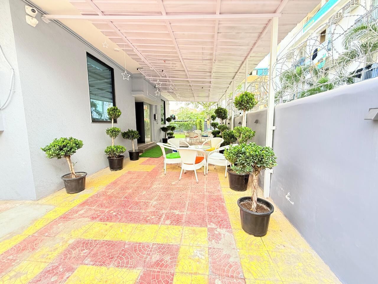 Ingresso della struttura