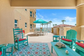 Condo, Multiple Beds (Atlantic Villas 102) | Outdoor dining