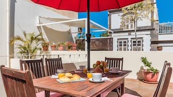 Opções para refeição ao ar livre