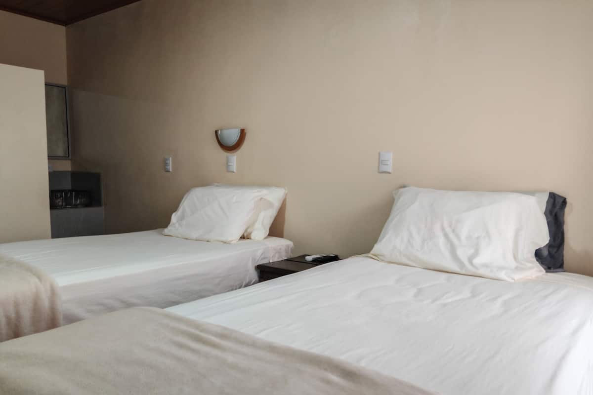 Habitació amb dos llits individuals estàndard, pati | Wifi gratuïta