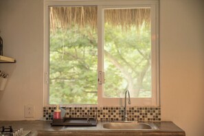 Comfort Studio, Refrigerator, Resort View | Private kitchen | Fridge, coffee/tea maker, cookware/dishes/utensils - Sayula Home (Sayulita)