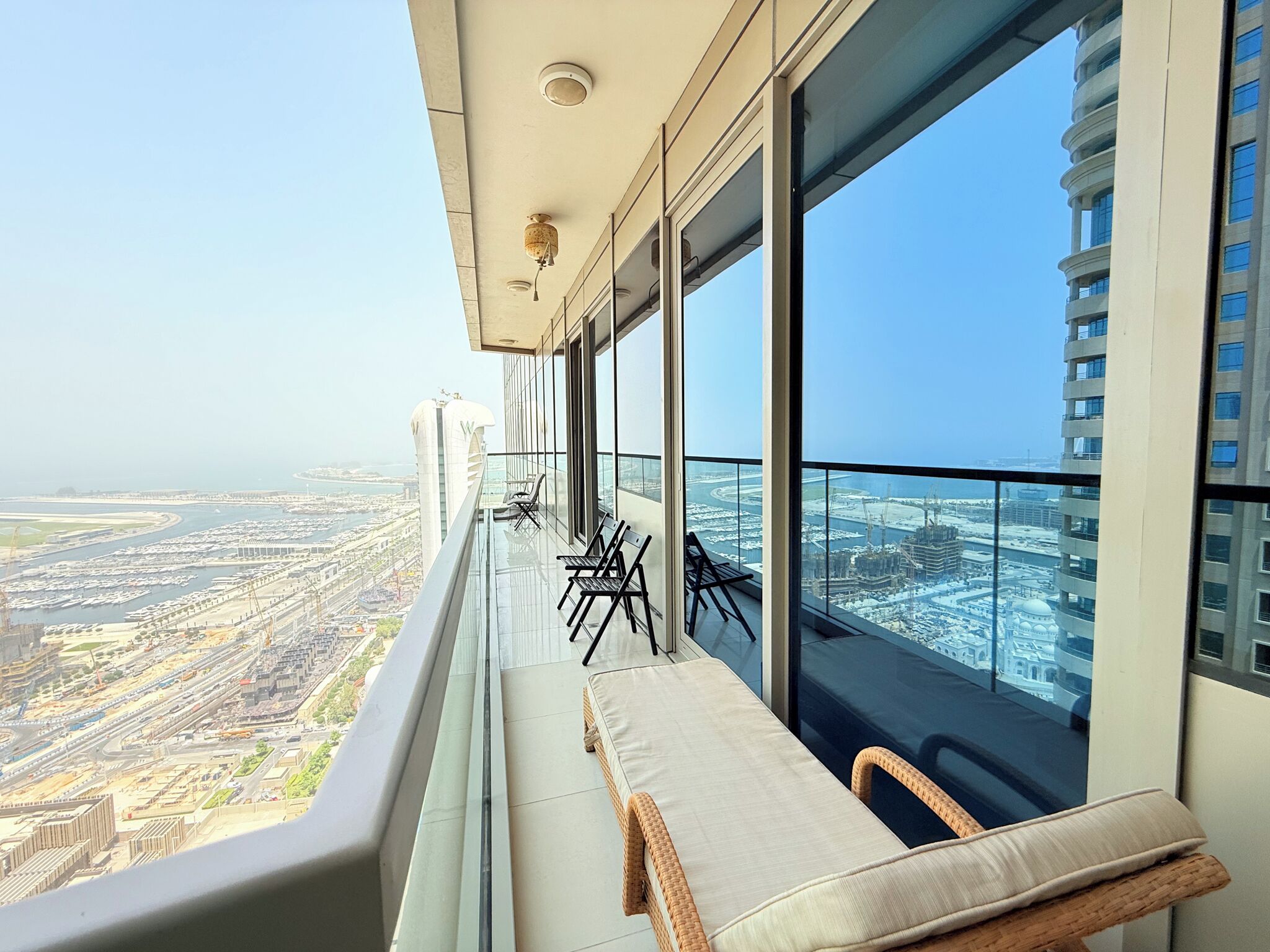 City Apartment, 2 Bedrooms, Sea View | Balcony