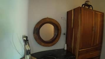 Deluxe Cabin, Pool View | In-room safe, blackout drapes, soundproofing, iron/ironing board