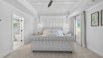 House, Multiple Beds, Patio, Garden View (Buford Beauty) | 5 bedrooms, individually decorated, individually furnished, bed sheets