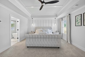 House, Multiple Beds, Patio, Garden View (Buford Beauty) | 5 bedrooms, individually decorated, individually furnished, bed sheets