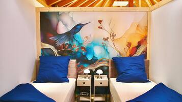 1 chambre, fer et planche Ă repasser, Wi-Fi, draps fournis