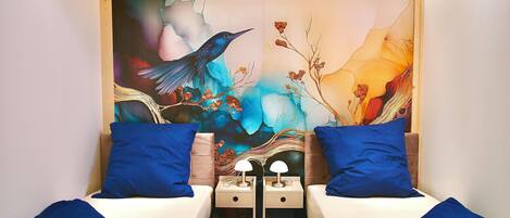 1 間睡房、熨斗/熨衫板、Wi-Fi、床單