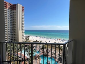 Apartment, Mehrere Betten, Balkon, Meerblick (Beach, Please!) | Ausblick vom Zimmer