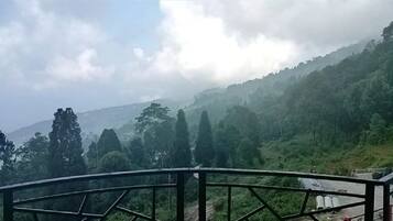 Blick von der Unterkunft