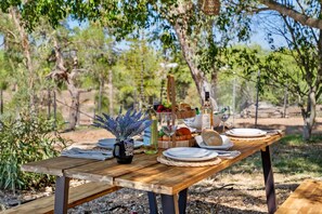 Outdoor dining