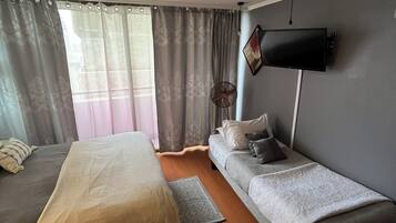 1 chambre, Wi-Fi, draps fournis
