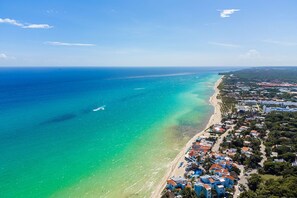 Beach nearby, beach towels