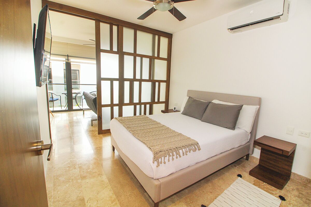 Leilighet – comfort, 1 kingsize-seng med sovesofa, balkong | Safe på rommet og wi-fi (inkludert)