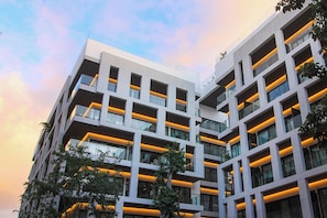 Fachada de la propiedad