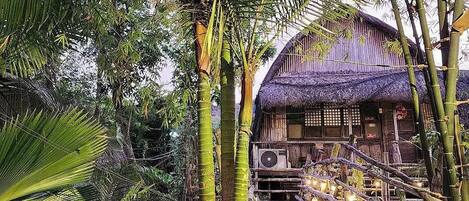 Blick von der Unterkunft