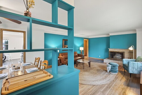 Midcentury Modern Home with Cinema Room